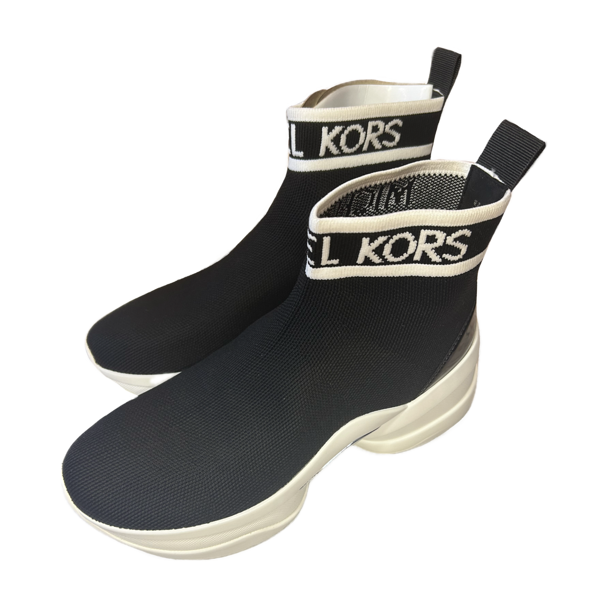 Michael Kors Olympia Stretch Knit Boot