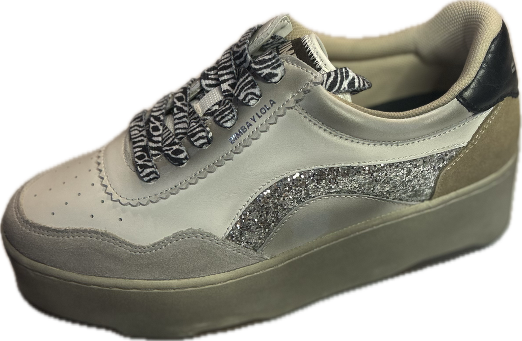 Bimba y Lola Cupsole Leather Sneakers